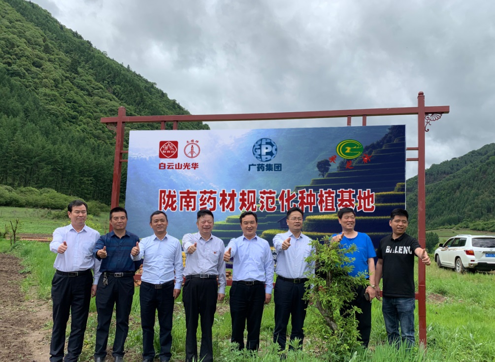 药材好，药才好 ——白云山幼柴胡颗粒北柴胡规范化种植基地正式揭牌！