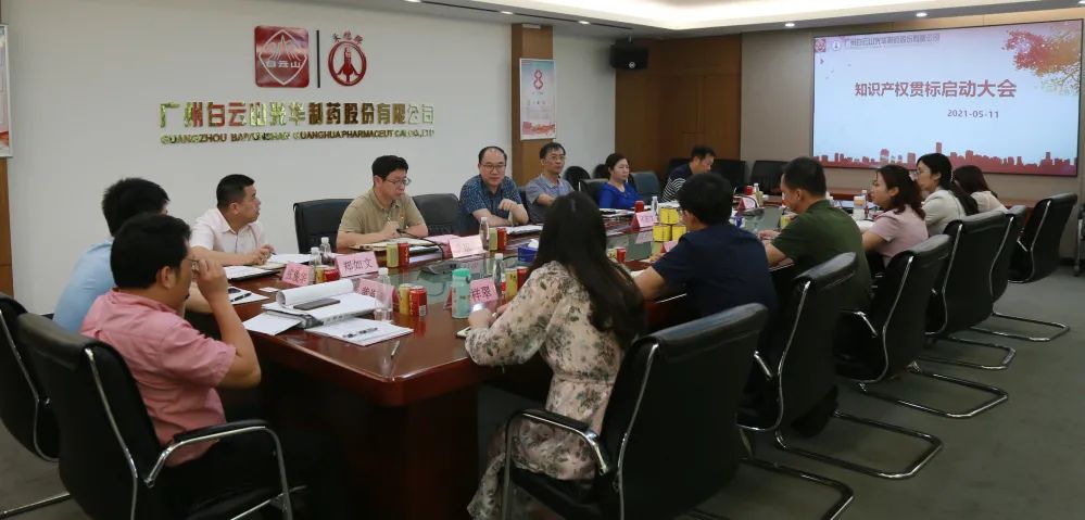 白云山K8凯发公司召开知识产权贯标再认证启动会议